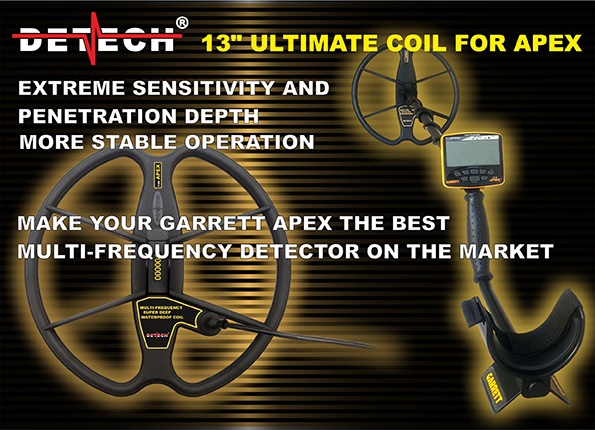 New cover bolt Coil Super Fly 11” x 12” for Metal Detector Garrett Ace Apex 
